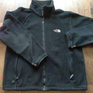 The North Face Black Fleece Zip-up Jacket